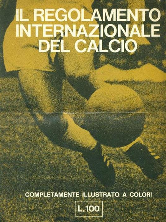 Il regolamento internazionale del calcio - copertina