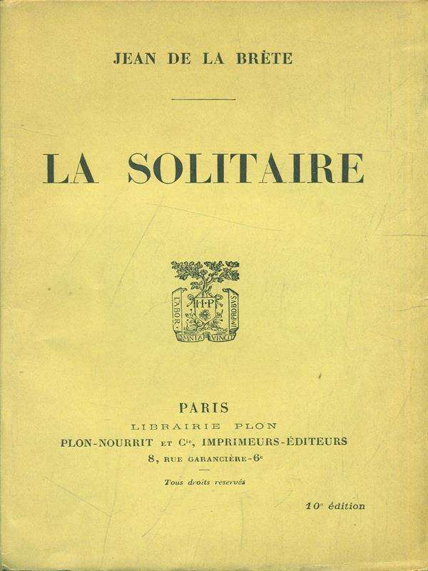 La solitaire