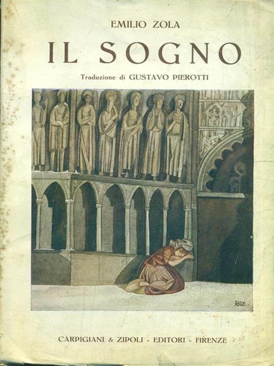 Il sogno - Émile Zola - copertina