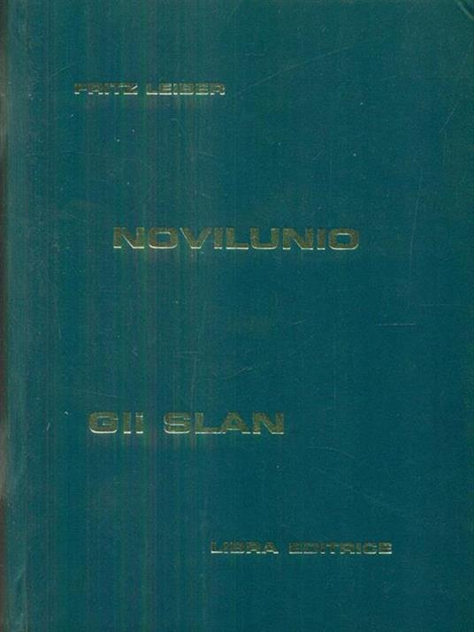 Novilunio - Fritz Leiber - copertina