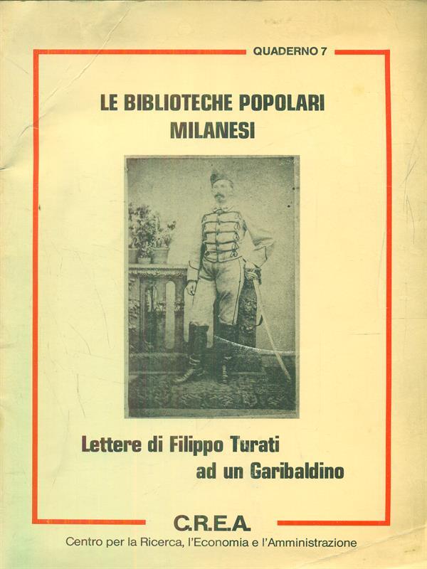 Lettere di Filippo Turati ad ungaribaldino