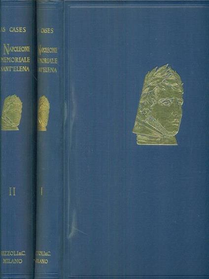 Napoleone il memoriale di Sant'Elena di: Las cases - copertina