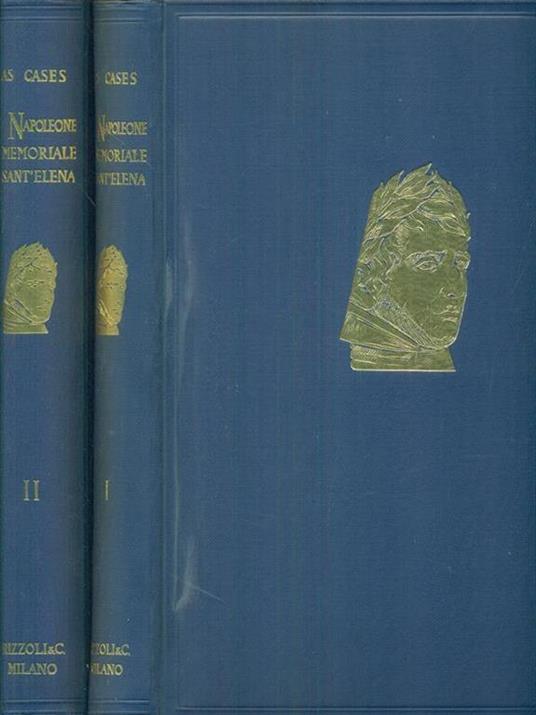 Napoleone il memoriale di Sant'Elena di: Las cases - copertina