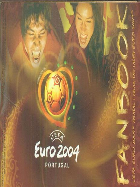 Uefa Euro 2004 portugal fan book - copertina