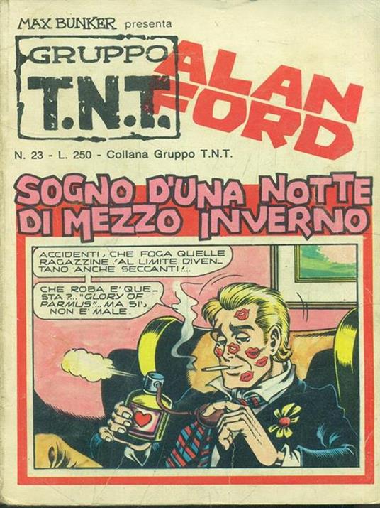 Alan Ford n. 23. Sogno d'una notte di mezzo inverno - Max Bunker - copertina