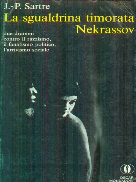 La sgualdrina timorata Nekrassov - Jean-Paul Sartre - copertina