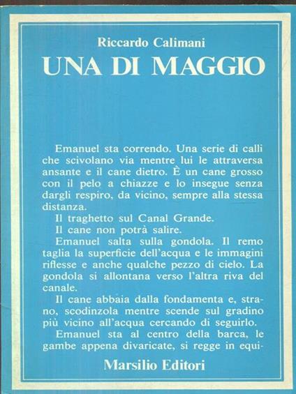Una di maggio - Riccardo Calimani - copertina
