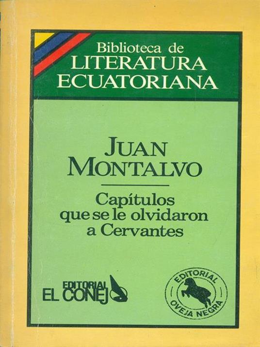 Capitulos que se le olvidaron a Cervantes - copertina