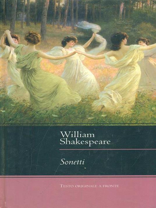 Sonetti - William Shakespeare - copertina