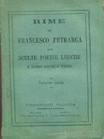 Rime con scelte poesie liriche