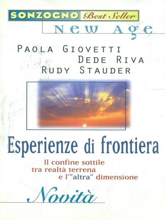 Esperienze di frontiera - Stauder,Barbara Ceschi,Paola Giovetti - copertina