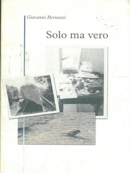 Solo ma vero - copertina