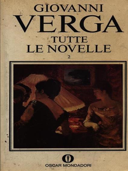 Tutte le novelle 1-2 - Giovanni Verga - copertina