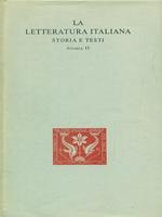 Storia letteraria del trecento