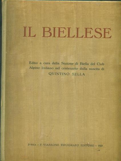Il biellese - copertina