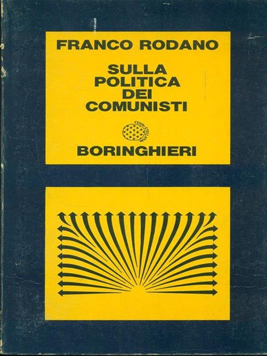 Sulla politica dei comunisti - copertina