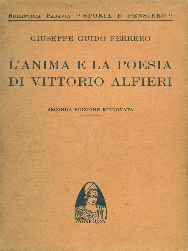 L' anima e la poesia di Vittorio Alfieri