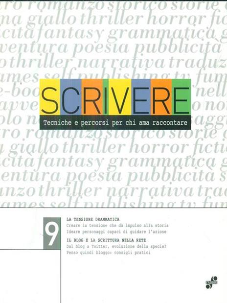 Scrivere 9 - Massimo Biratti - copertina