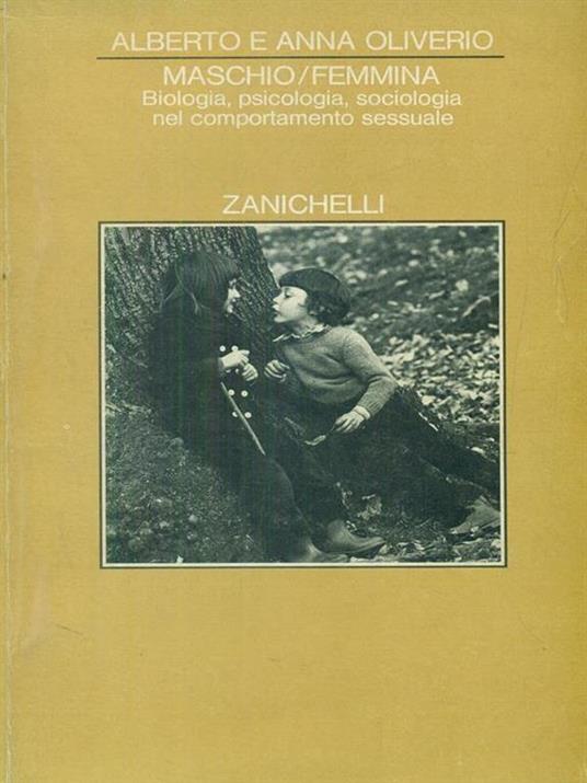 Maschio femmina - Alberto Oliverio - copertina