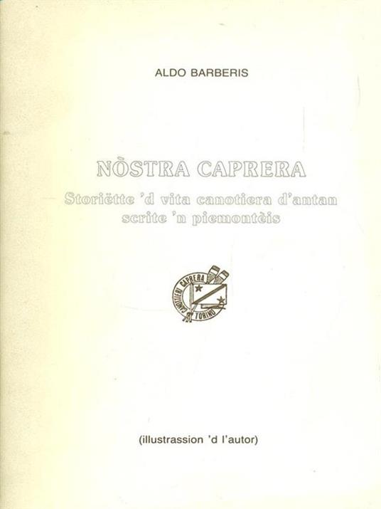 Nostra Caprera - Aldo Barberis - copertina