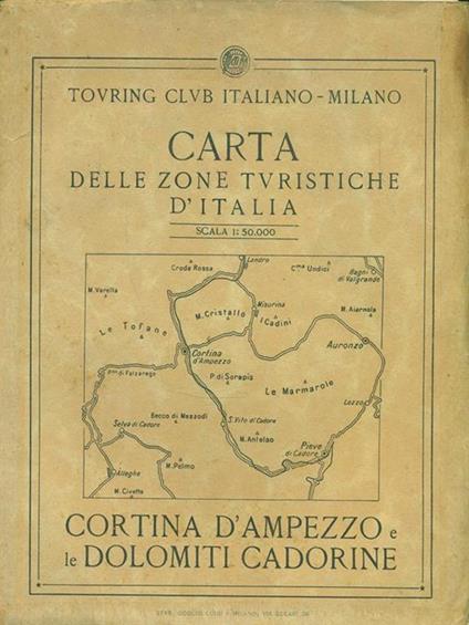 Cortina d'Ampezzo e le Dolimiti Cadorine - copertina