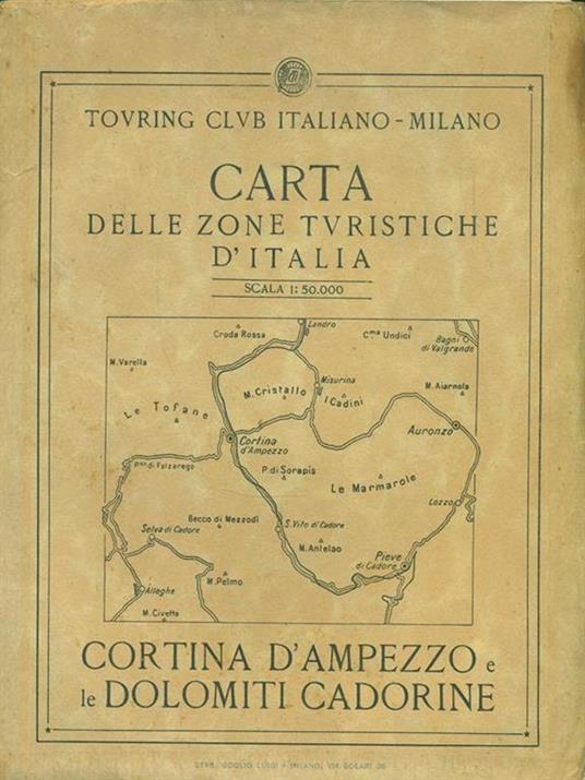 Cortina d'Ampezzo e le Dolimiti Cadorine - copertina