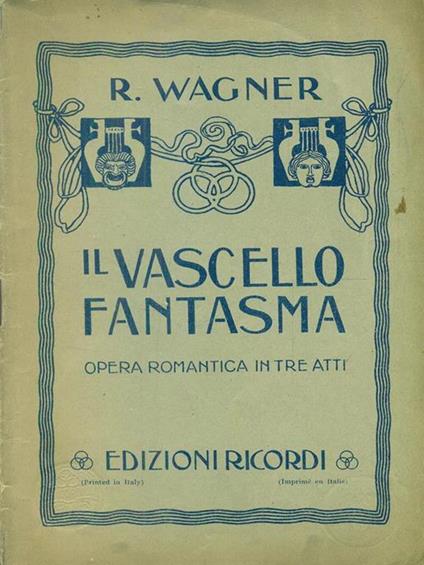 Il vascello fantasma - Richard Wagner - copertina