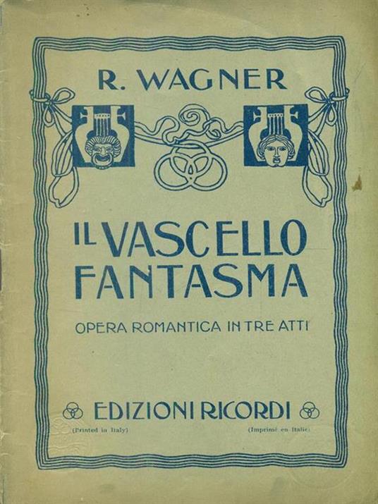 Il vascello fantasma - Richard Wagner - copertina