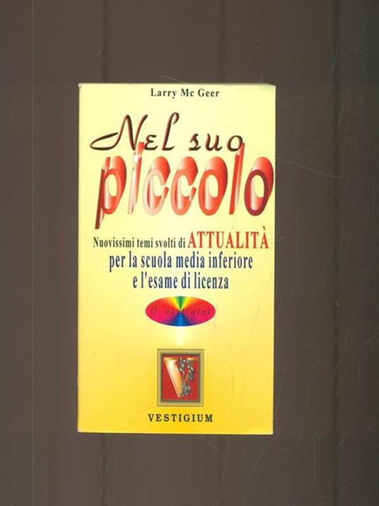 Nel suo piccolo - copertina