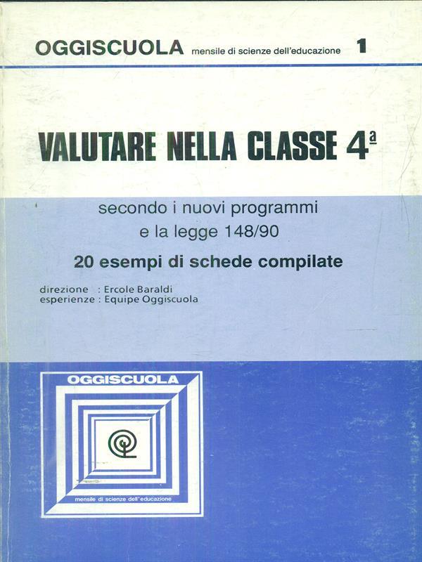 Oggiscuola 1 / Valutare nella classe 4