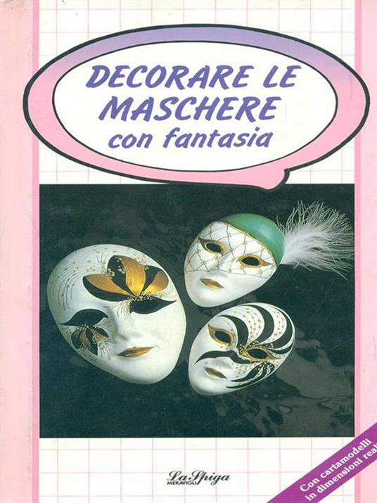 Decorare le maschere con fantasia - copertina