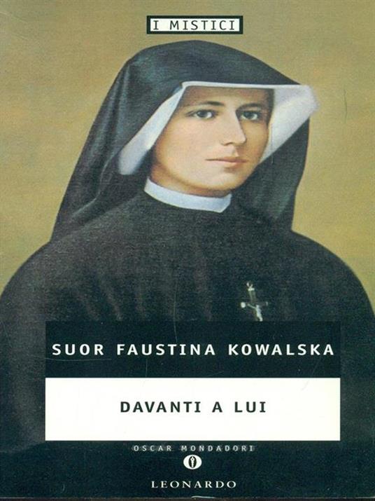 Davanti a lui - Faustina Kowalska - copertina