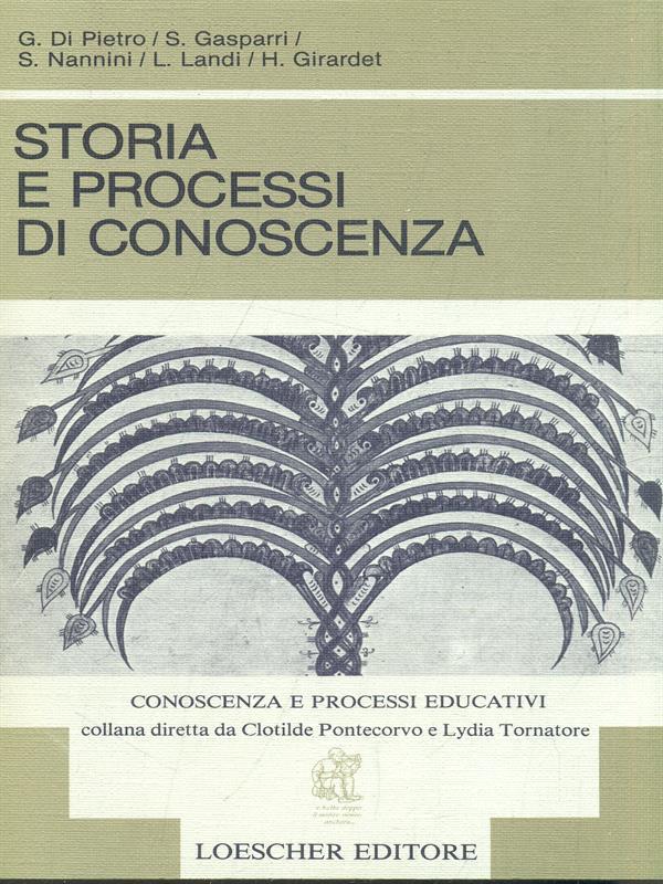 Storia e processi di conoscenza