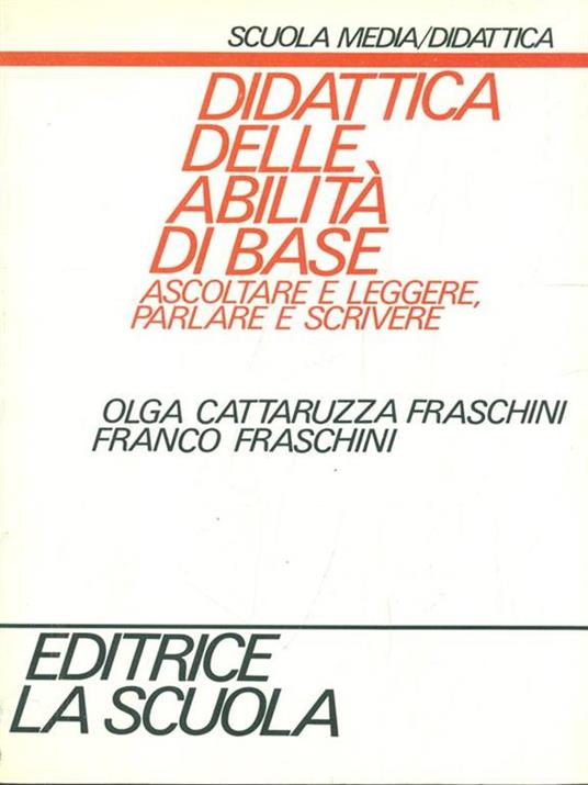Didattica delle abilità di base - copertina