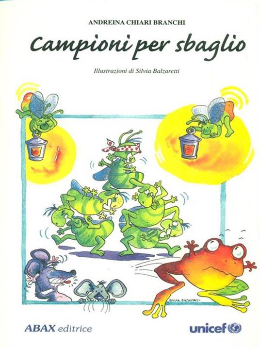 Campioni per sbaglio - Andreina Chiari Branchi - copertina