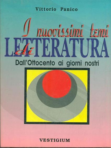 I nuovissimi temi di Letteratura - Vittorio Panico - copertina