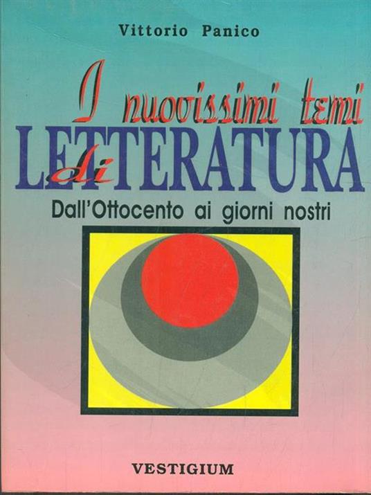 I nuovissimi temi di Letteratura - Vittorio Panico - copertina