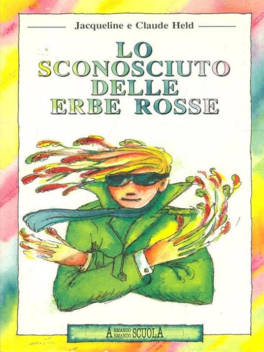 Lo sconosciuto delle erbe rosse - Jacqueline Mitton - copertina