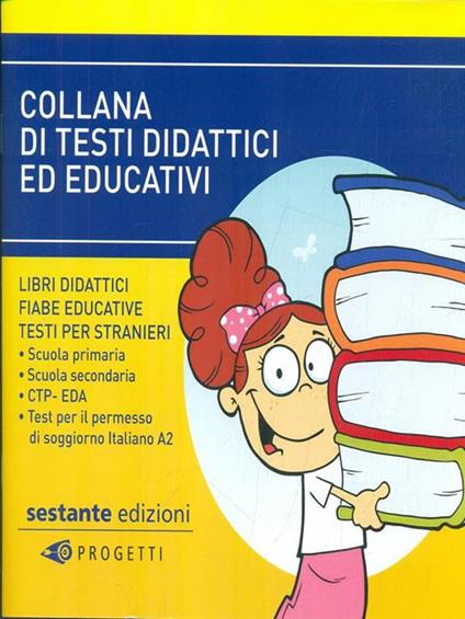 Libri didattici. fiabe educative. testi per stranieri - copertina