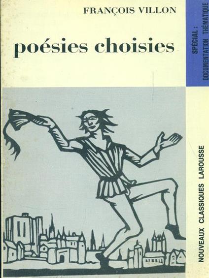 Poésies choisies - François Villon - copertina