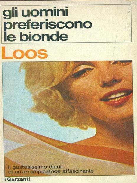 Gli uomini preferiscono le bionde - Anita Loos - copertina