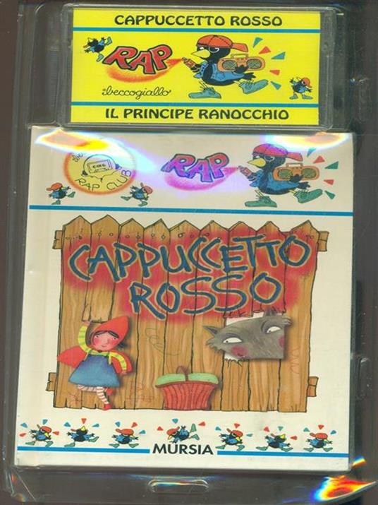 Libro + Audiocassetta: Cappuccetto Rosso /Il principe ranocchio - copertina