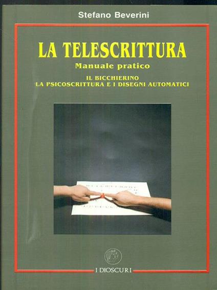 La telescrittura - Stefano Beverini - copertina