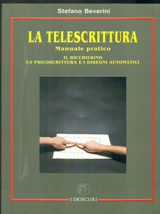 La telescrittura - Stefano Beverini - copertina