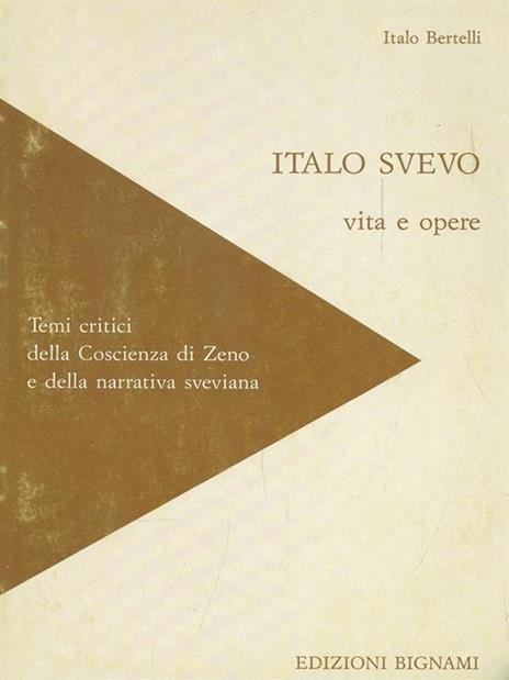 Italo Svevo Vita e opere - copertina