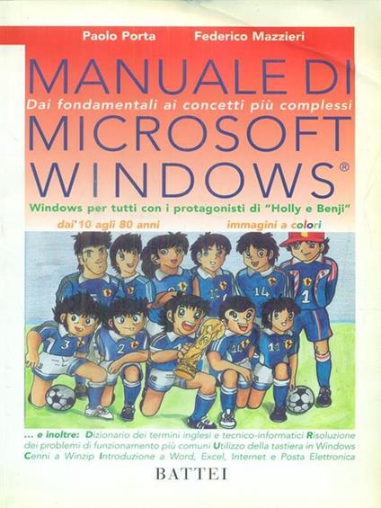 Manuale di microsoft windows - Porta,Mazzieri - copertina