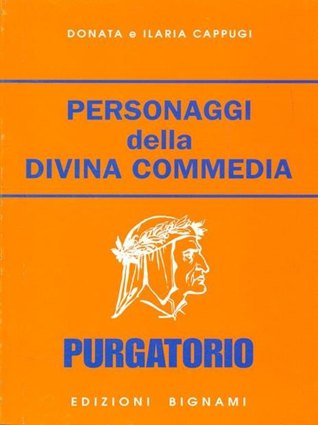 Personaggi della Divina Commedia Purgatorio - copertina