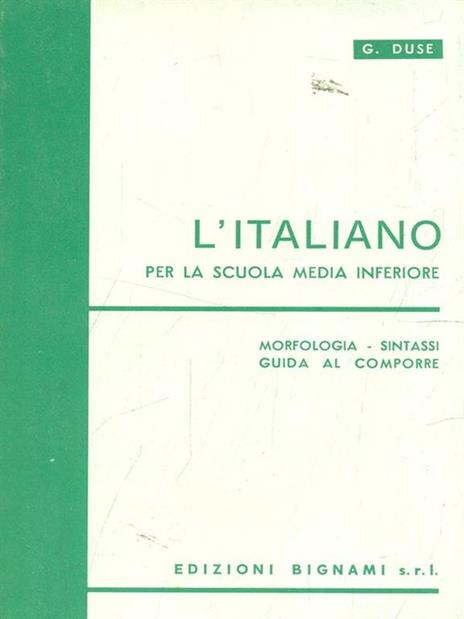 L' italiano per la scuola media inferiore - 3