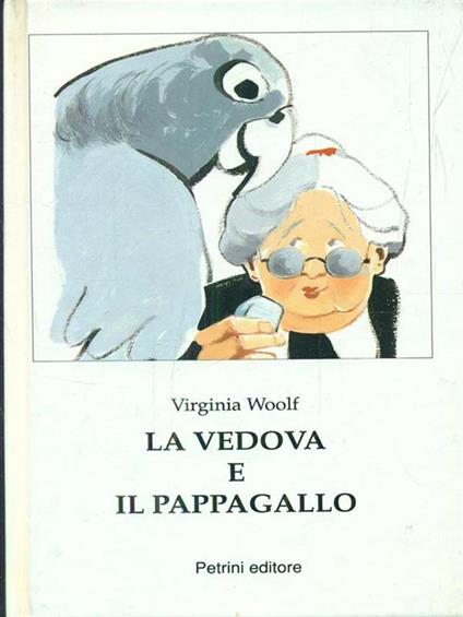 La vedova e il pappagallo - Virginia Woolf - copertina