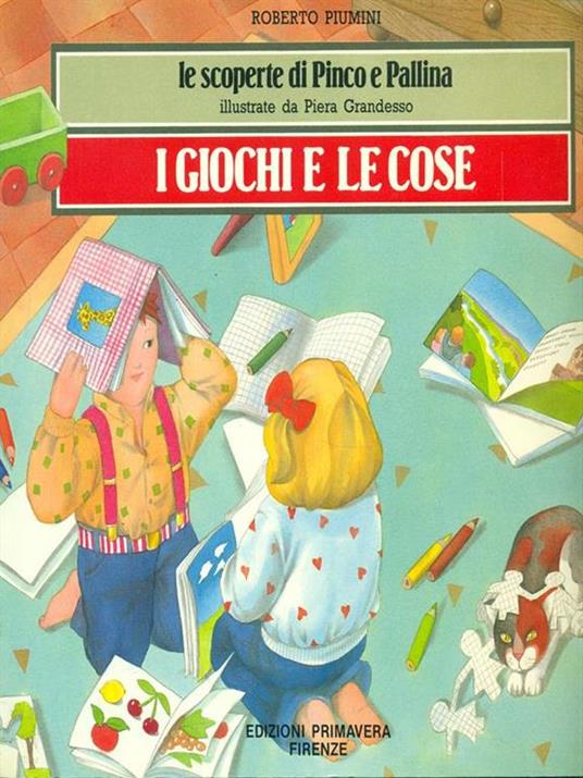 I giochi e le cose - Roberto Piumini - copertina